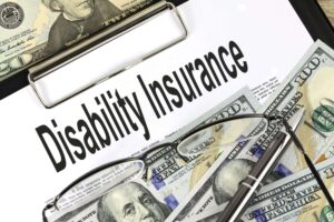disability insurance with money